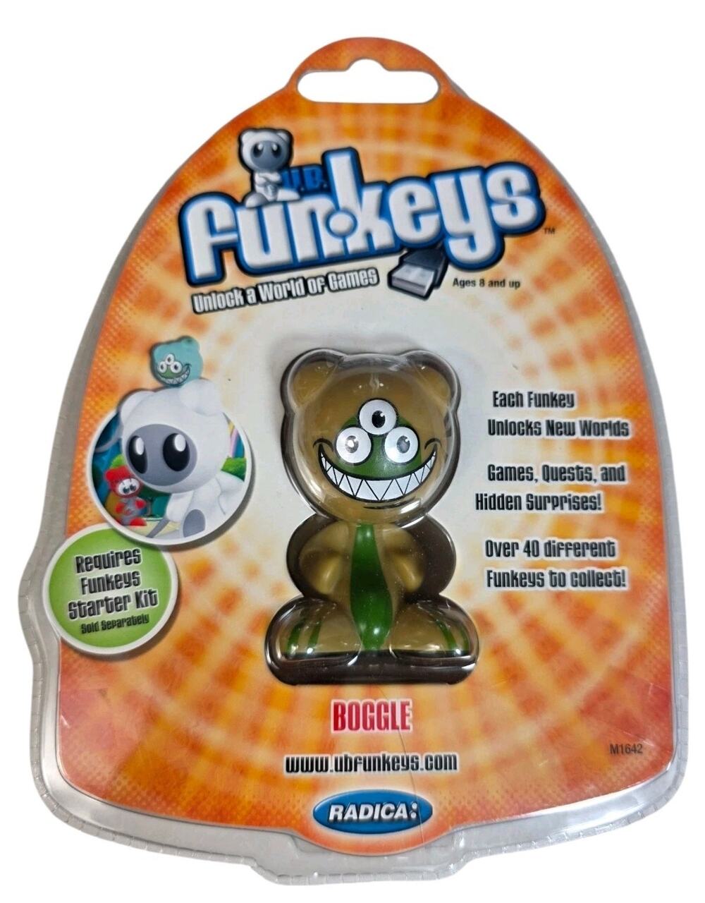 Funkeys Boggle M1642 Radica Brand New In Package Y2K